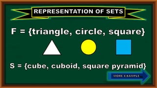Representing Sets | PPTX