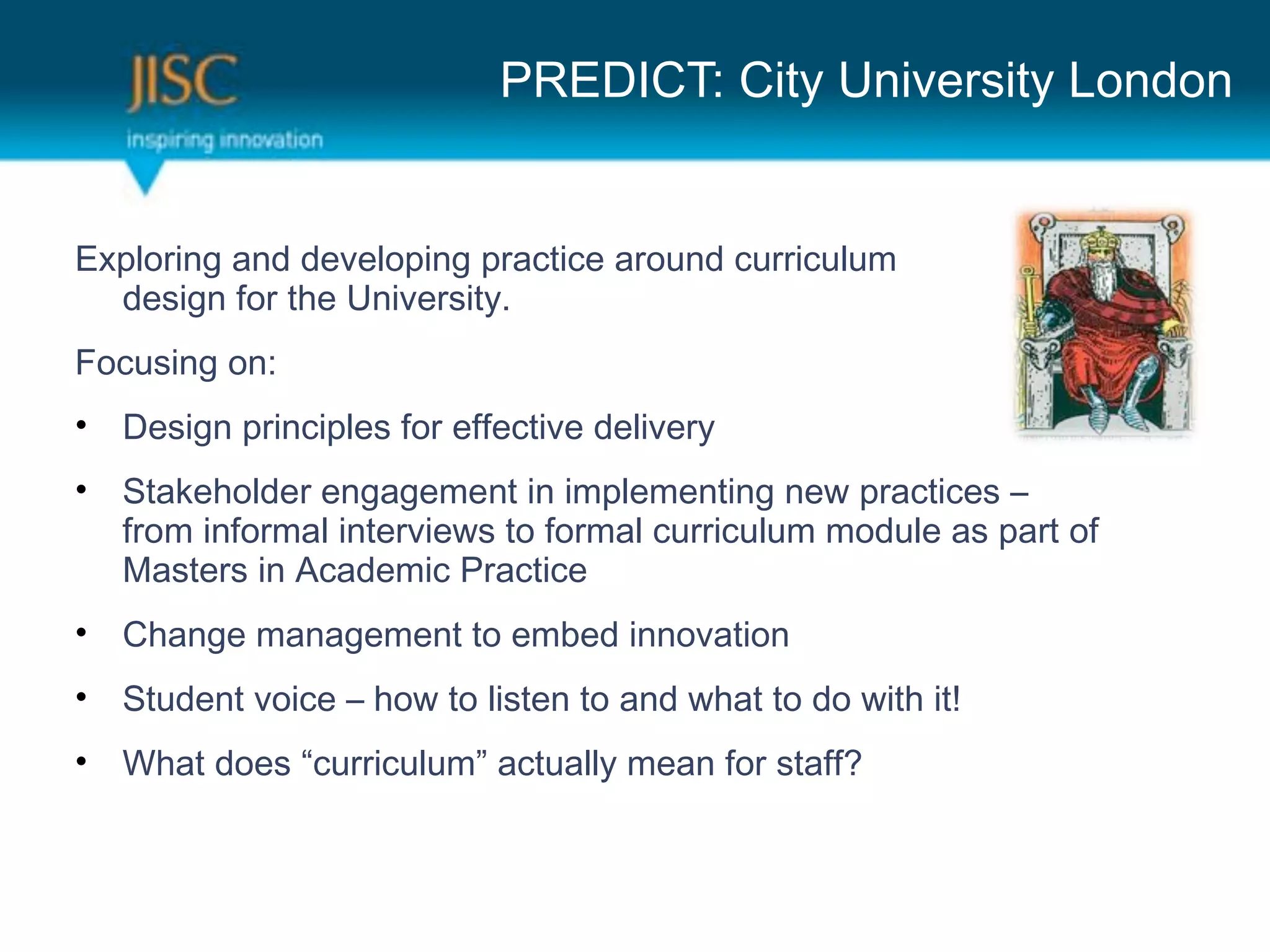 ?CYQH7!F(7:*'(89:;#0$:*'(><9%<9


!"#$%&'()*+(,*,-.-$%#'()*#&+/0'/-*+&%1(,*/1&&'/1$12
  ,-3')(*4%&*05-*6('.-&3'078*
9%/13'()*%(:
f ;-3')(*#&'(/'#$-3*4%&*-44-/0'.-*,-$'.-&7
f <0+=-5%$,-&*-()+)-2-(0*'(*'2#$-2-(0'()*(->*#&+/0'/-3*?*
  4&%2*'(4%&2+$*'(0-&.'->3*0%*4%&2+$*/1&&'/1$12*2%,1$-*+3*#+&0*%4*
  @+30-&3*'(*A/+,-2'/*B&+/0'/-
f C5+()-*2+(+)-2-(0*0%*-2D-,*'((%.+0'%(*
f <01,-(0*.%'/-*?*5%>*0%*$'30-(*0%*+(,*>5+0*0%*,%*>'05*'0E*
f F5+0*,%-3*G/1&&'/1$12H*+/01+$$7*2-+(*4%&*30+44I
 