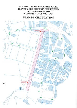 Reprise travaux août 2017