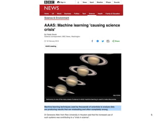 Reproducibility in machine learning | PPT