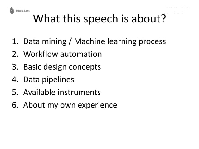 Reproducibility and automation of machine learning process | PDF ...