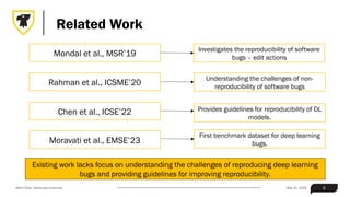 Enhancing Reproducibility of Deep Learning Bugs: An Empirical Study | PPTX
