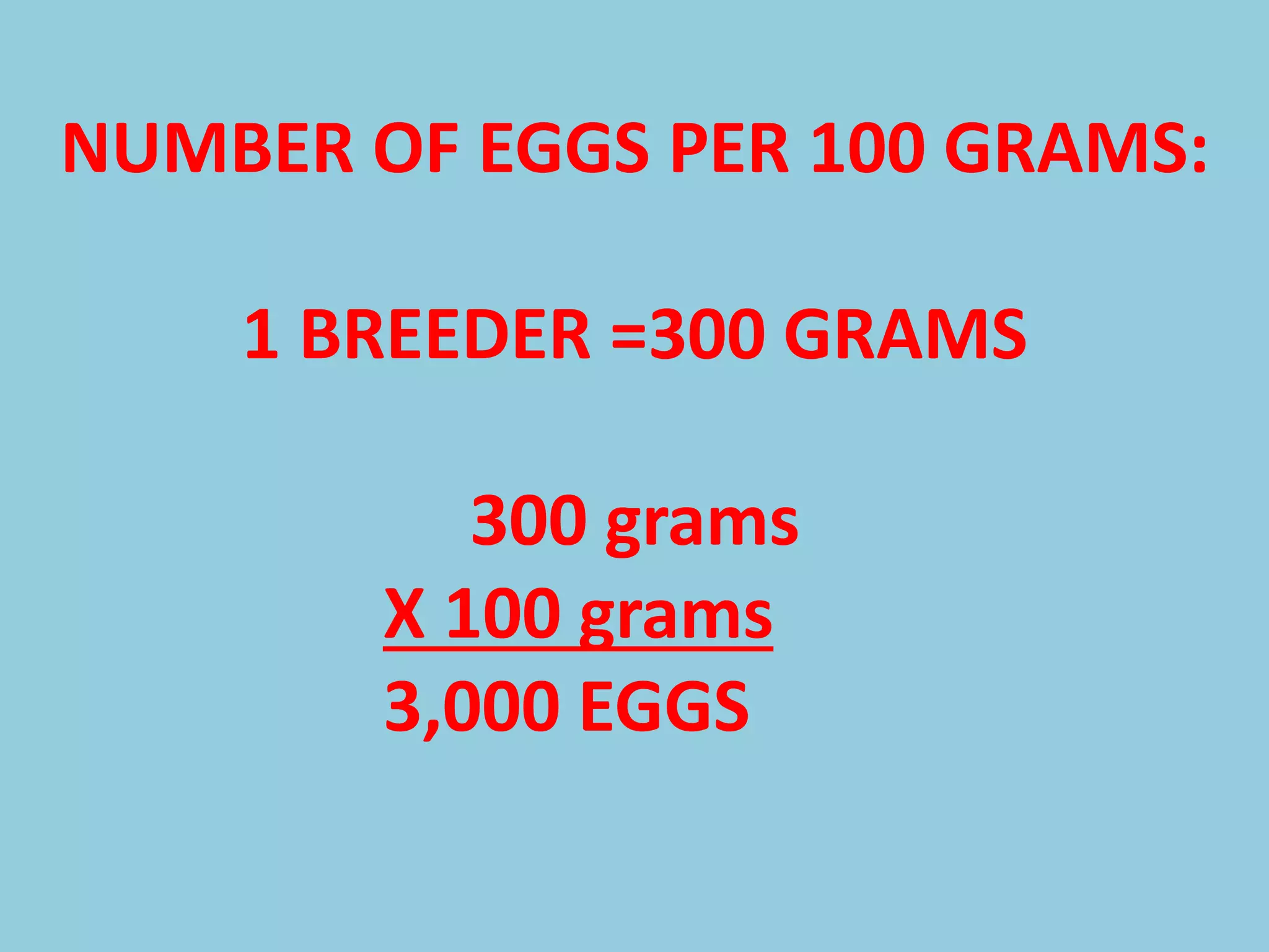 Reproduction cycle of tilapia specie | PPT