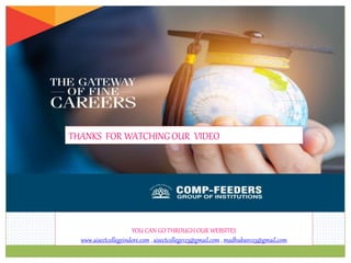 YOU CAN GO THROUGH OUR WEBSITES
www.aisectcollegeindore.com , aisectcollege123@gmail.com , madhuban123@gmail.com
THANKS FOR WATCHING OUR VIDEO
 