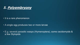 Reproduction in insects