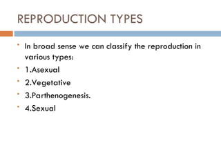 REPRODUCTION IN ORGANISMS CLASS XII and Class X | PPT