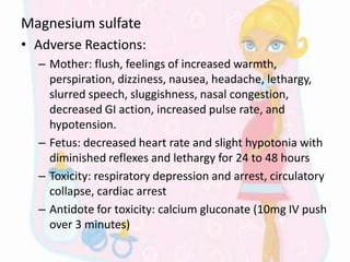 Reproductive System Drugs