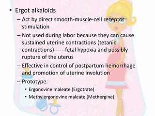 Reproductive System Drugs
