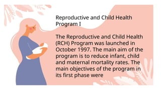 Reproductive Health Design Program Reproductive child health presentation.pptx