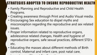 Reproductive health | PPTX