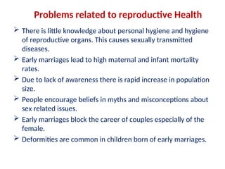 Comprehensive Guide to Reproductive Health and Population Control | PPT