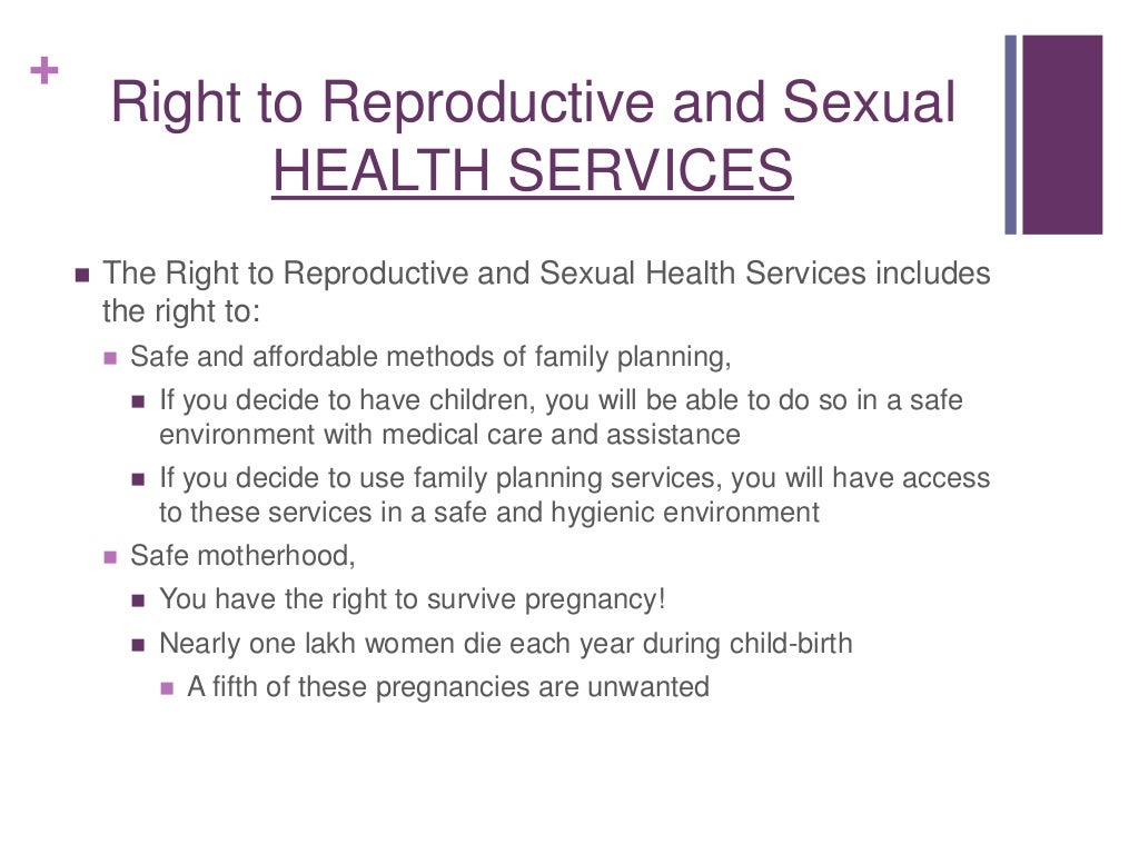 Reproductive Rights In India