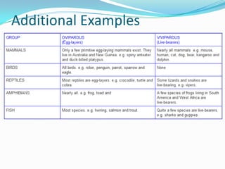 Additional Examples
 