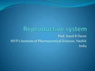 Prof. Amol B Deore
MVP’s Institute of Pharmaceutical Sciences, Nashik
India
 