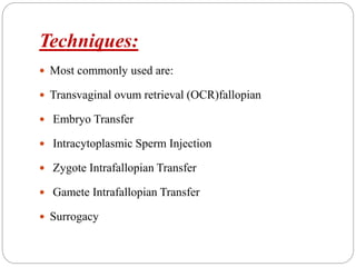 Fallopian Injection Reproductive system and its Classification | PPTX