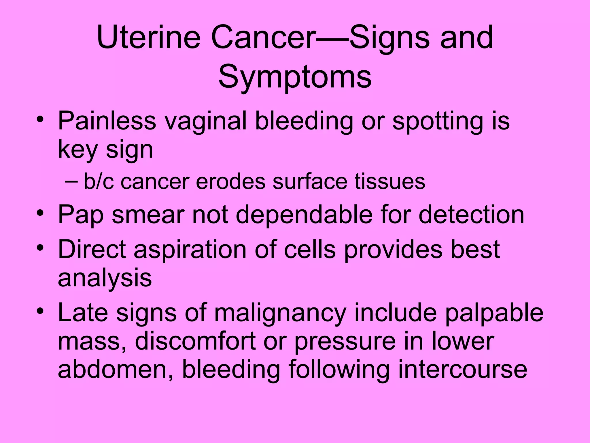 Reproductive systemdisorders