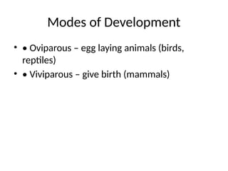 Oviparous Development Reproductive_System_of_Animals_eggs_frog | PPTX