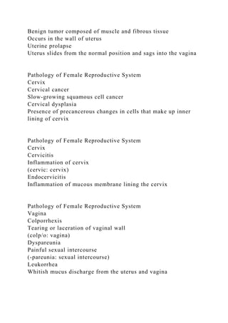 Pareunia Reproductive SystemsChapter 14Related Combining FormsStr.docx