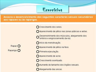 ExercíciosExercíciosExercíciosExercícios
 