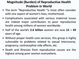 Poor Reproductive Health REPRODUTION HEALTH3.pptx