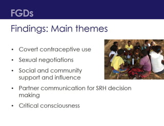 Development and Validation of a Reproductive Empowerment Scale | PPTX