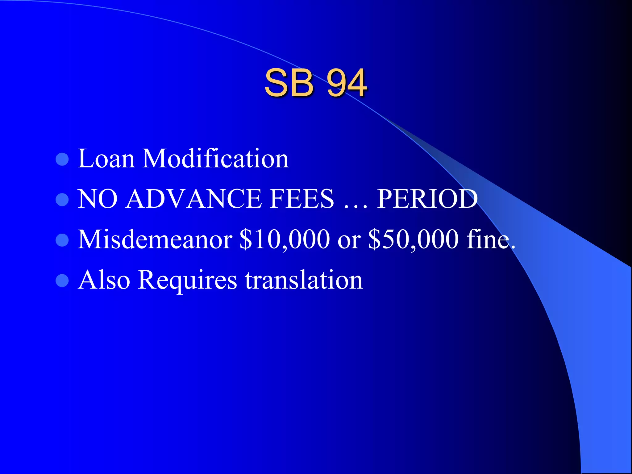 Both the current and new lender are victims in this crime.Equity StrippingForeclosure specialist assists homeownerHomeowner told to make payments to rescuerDeed transfer may be hidden in the paperworkRescuer pockets the money