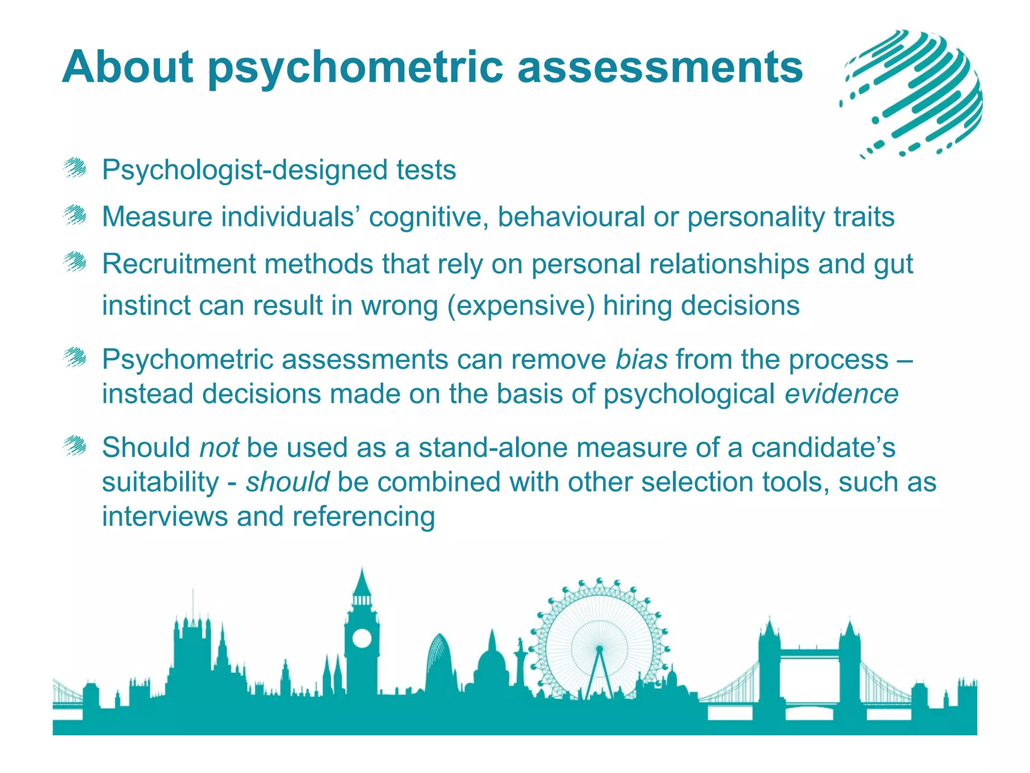 Psychometric Assessment For Talent Aquisition | PPT