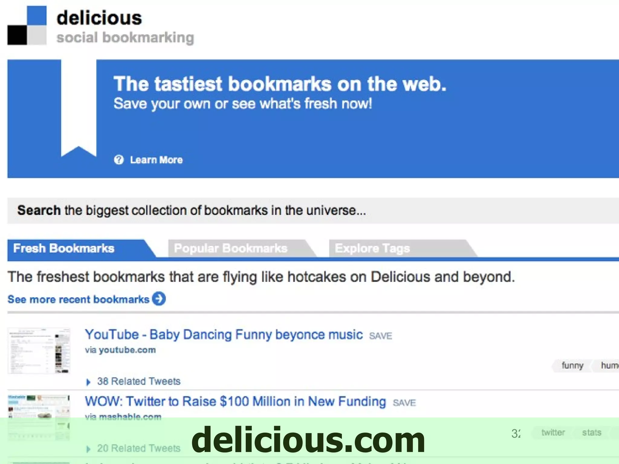 delicious.com 