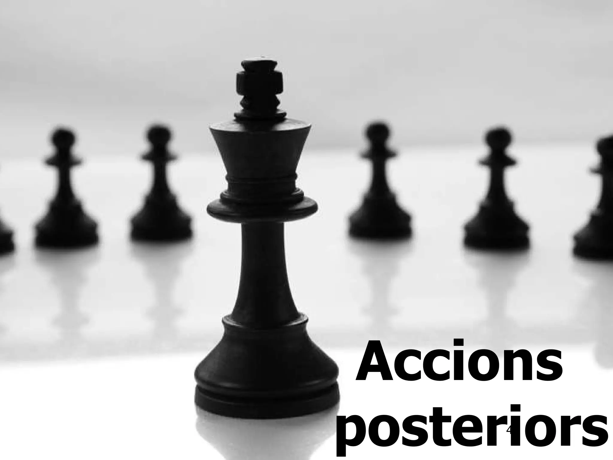 Accions posteriors 