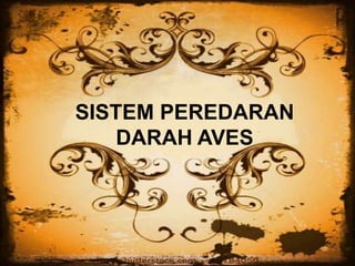 SISTEM PEREDARAN
DARAH AVES
 