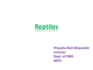 Priyanka Rani Majumdar
Lecturer
Dept. of FIMS
NSTU
 
