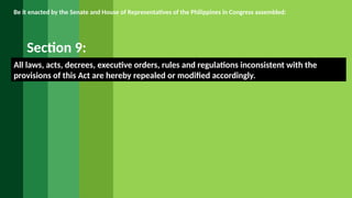Republic-Act-No.8485.ANIMAL WELFARE ACT IN THE PHILIPINES | PPTX