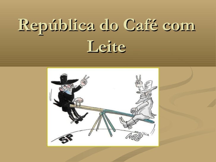 Sobre A Política Do Café Com Leite Explique