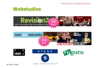 Videoblogs und Webisodes / re-publica 08