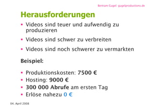 Videoblogs und Webisodes / re-publica 08