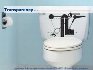 Transparency ... 
http://www.flickr.com/photos/centralasian/5329431523/sizes/l/in/photostream/ 
 