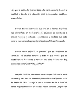 Republica bolivariana de venezuela