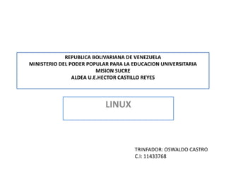 Republica bolivariana de venezuela