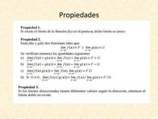 Varias Limite y continuidad de funciones de varias variables. | PPTX