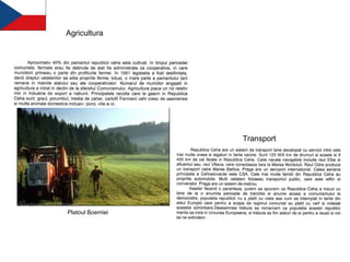 Agricultura Platoul Boemiei  Transport 