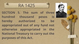 Republic Act 1425 life and works of rizal.pptx