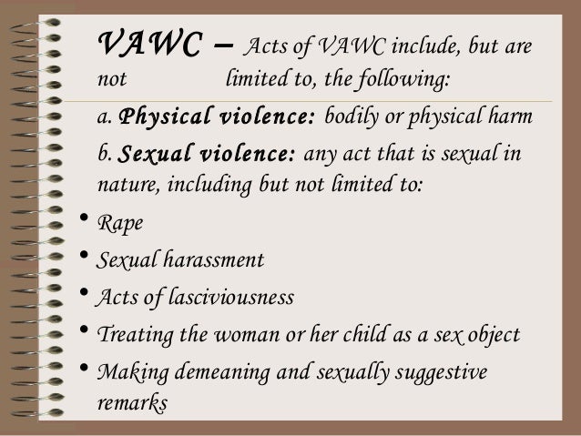 Republic Act 9262 Anti Vawc Act