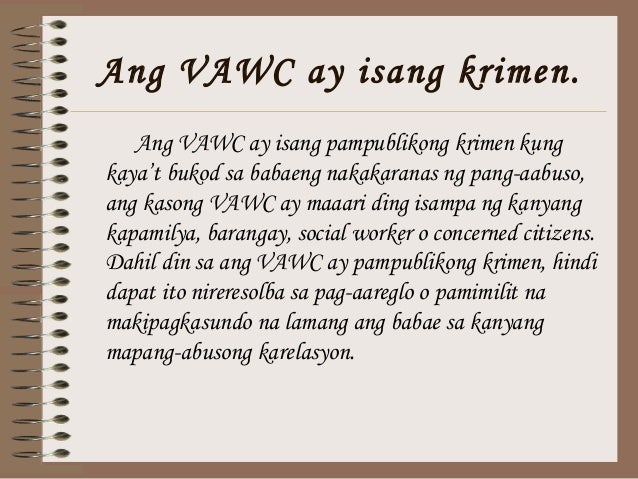 Republic Act 9262 Anti Vawc Act