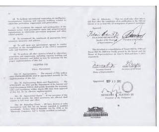 Philippines Republic act no. 10175