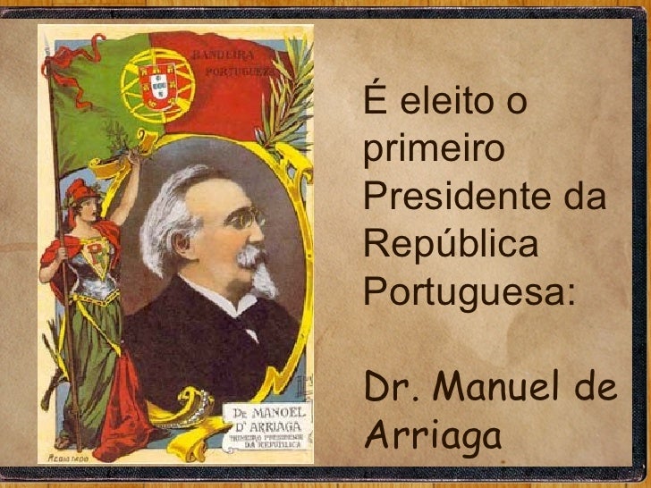 Primeiro Presidente Da Republica De Portugal