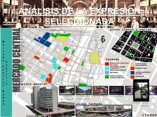 M
e
r
c
a
d
o
C
e
n
t
r
a
l
R
a
m
ó
n
C
a
s
t
i
l
l
a
1
9
0
2
ANALISIS DE LA EXPRESION
SELECCIONADA
 