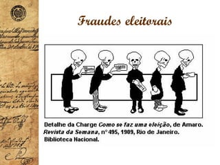 Fraudes eleitorais
 