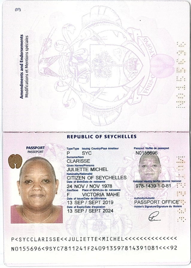 Republic of Seychelles Passports