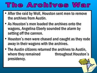 Republic of texas | PPT