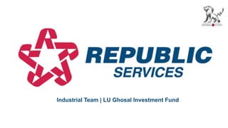 Republic services stock pitch